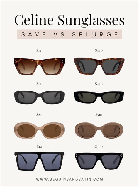 amazon celine dupe sunglasses|MY 10 FAVORITE AMAZON SUNGLASSES YOU NEED + DESIGNER DUPES .